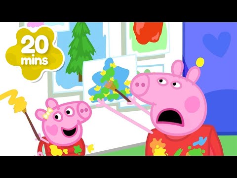 Baby Evie RUINS Peppa's Painting 😫 BRAND NEW Peppa Pig Tales Episodes