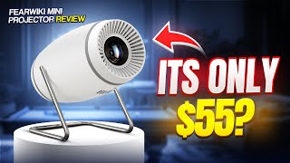 The $60 Portable Projector You Never Knew You Needed  |  Fearwiky Portable Mini Projector Review