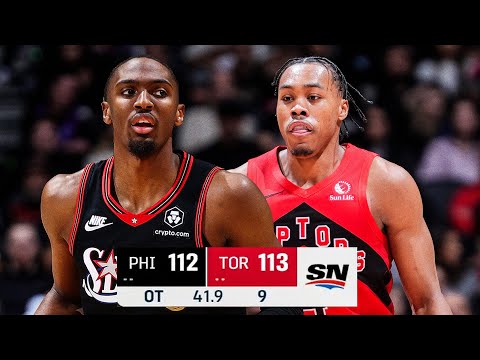 76ers vs Raptors Goes to OT… Then THIS Happens 😱 INSANE ENDING