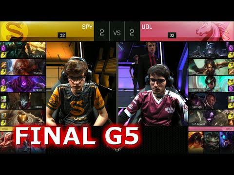 Splyce vs UOL (Unicorns of Love) | Game 5 Finals S6 Worlds 2016 EU Regionals Round 3 | SPY vs UOL G5