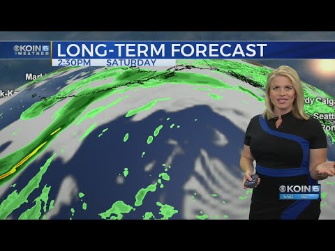 5 p.m. Wednesday evening forecast KOIN 6 News Aug. 22, 2018
