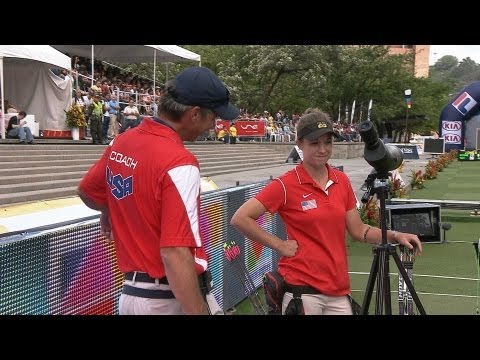 Alejandra Usquiano v Erkia Jones – compound women gold | Medellin 2013 Archery World Cup S3
