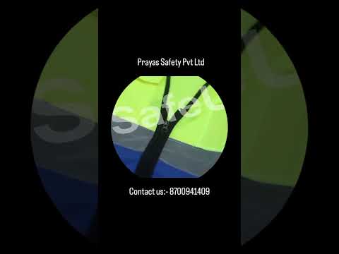 Green and Blue Safety Jacket