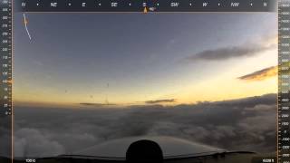 preview picture of video 'KEVB-KFXE - C172SP Nav III - Garmin Virb Elite'