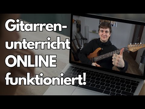 SO GENIAL ist Online-Gitarrenunterricht! – Deshalb solltest du es ausprobieren!