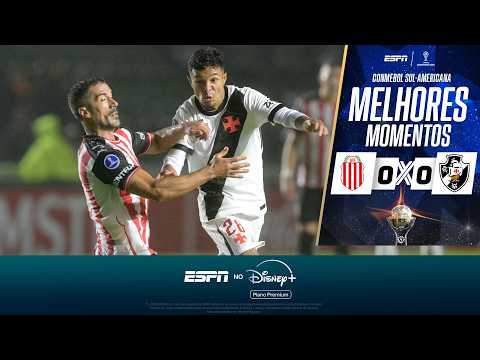 Gols e lances de Barracas Central x Vasco da Gama