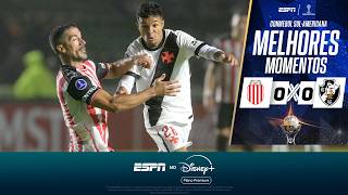COM UM A MAIS, VASCO EMPATA SEM GOLS COM O BARRACAS CENTRAL PELA SUL-AMERICANA | MELHORES MOMENTOS