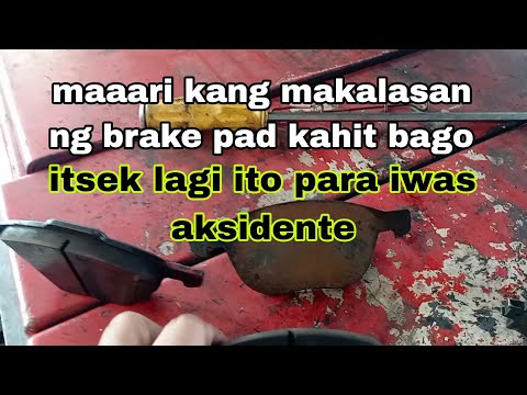 ang delikado sa brake pad | Tireman PH