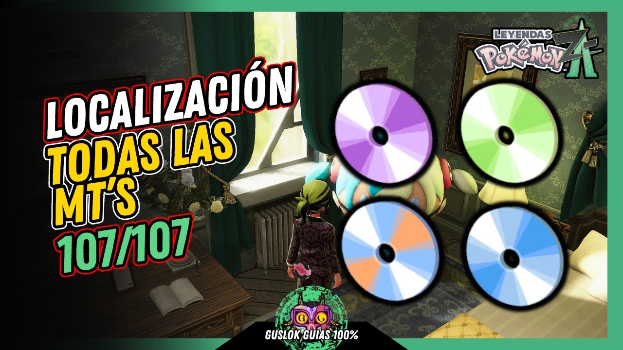 UBICACIÓN de TODAS las MT’S / ALL 107 TM LOCATIONS | GUÍA 100% | 💯Leyendas Pokemon: Z-A🏆 UBICACIÓN de TODAS las MT’S / ALL 107 TM LOCATIONS | GUÍA 100% | 💯Leyendas Pokemon: Z-A🏆