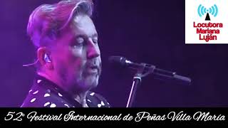 Ricardo Montaner | Volver¬Me va a extrañar¬Tan enamorados |52° Edición Festival de Peñas Villa María