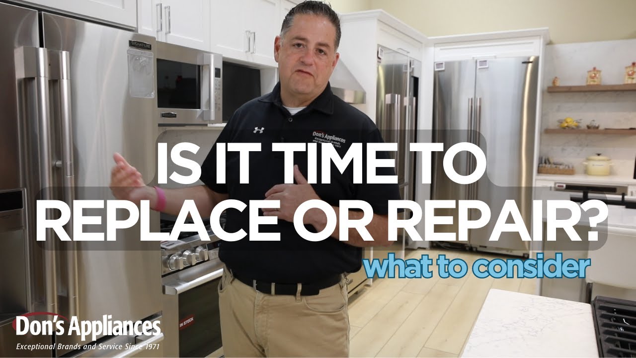 When Should You Replace Vs Repair Appliances
