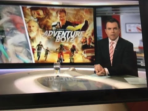 Adventure Boyz on BBC news Howard J Ford