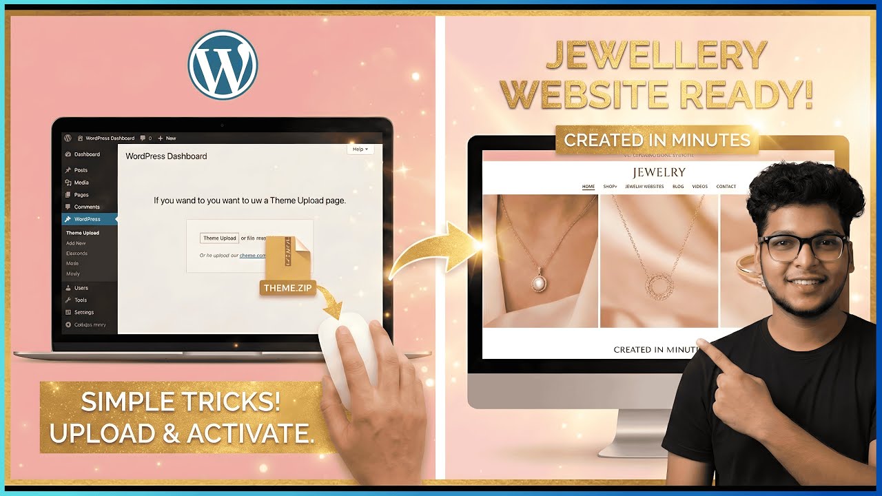 How to build a Jewelry Website on WordPress - Masterclass