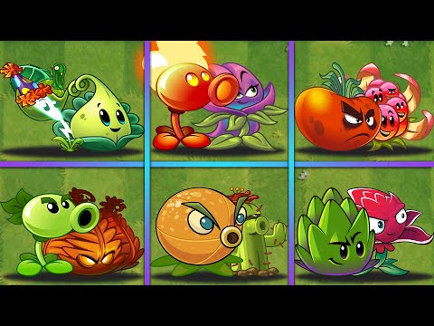 Best 6 PAIR Team Battlez vs Team Zombie - Who Will Win? - PvZ 2 Team Plants vs Team Plants