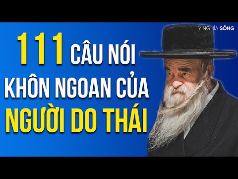 111 câu nói Khôn Ngoan của người Do Thái