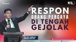 Download lagu 'RESPON ORANG PERCAYA DITENGAH GEJOLAK' I Khotbah Ps. Dr. Gideon Simanjuntak & Ps. Amanda Zevannya mp3 Download lagu 'RESPON ORANG PERCAYA DITENGAH GEJOLAK' I Khotbah Ps. Dr. Gideon Simanjuntak & Ps. Amanda Zevannya mp3