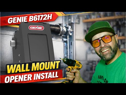 The BEST Wall Mount Garage Opener Genie B6172H Install & Review