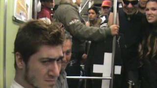 Upset Kids e o louco do metrô