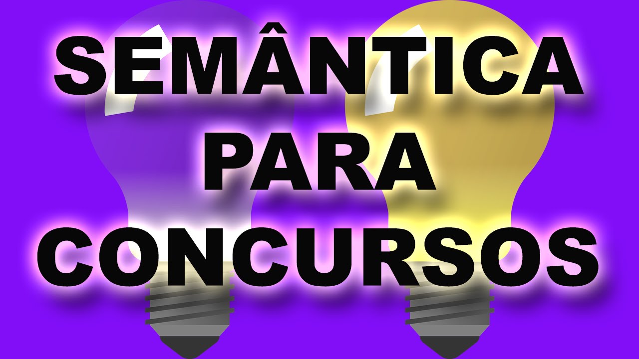 Semântica para Concursos