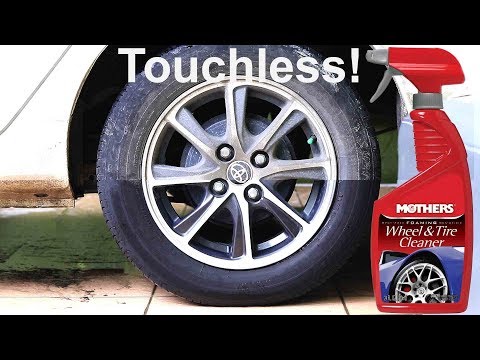 Car Tire Cleaner Test :  Mothers Wheel and Tire Cleaner
