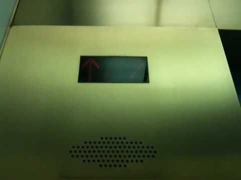 Going Up on the Otis Fast Traction Elevators @ John Hancock Observatory In Chicago, Illinois