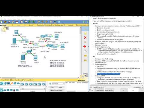 1.3.1.3 Packet Tracer - Skills Integration Challenge