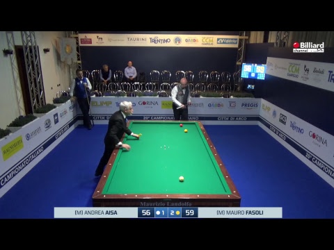 Aisa Andrea VS Fasoli Mauro - 20° Campionato Italiano Città di Arco