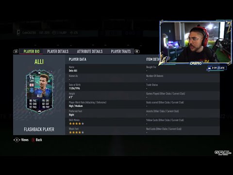 Castro1021 Reacts To FLASHBACK DELE ALLI SBC - FIFA22 ULTIMATE TEAM!
