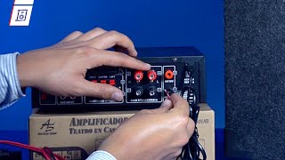 Cómo conectar un amplificador de sonido a unos parlantes? - (Guía rápida)