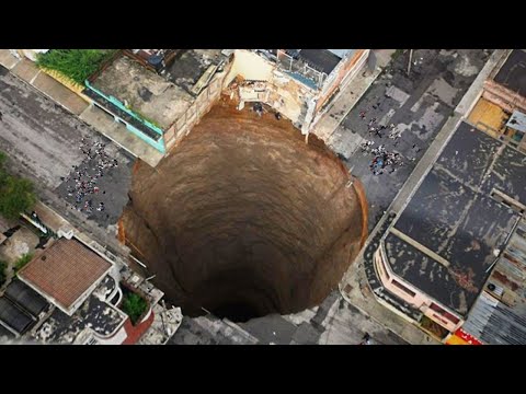 Höllenloch im heiligen Jerusalem!❗ Erdrutsch in der Hauptstadt Israels. Erdloch in Jerusalem.