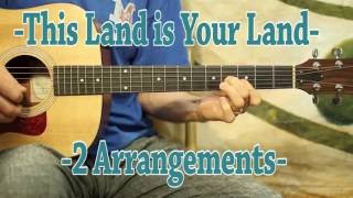 This Land is Your Land - Guitar Lesson - Carter Style and Cross-Picking