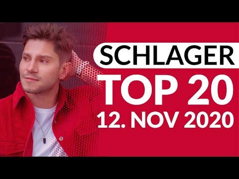 SCHLAGER CHARTS TOP 20 - Die Wertung vom 12. November 2020