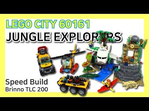 [L-LAB] LEGO CITY 60161 JUNGLE EXPLORERS SPEED BUILD