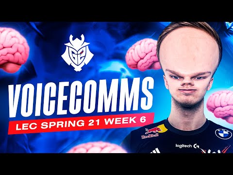Wunder's Mental Edge | LEC Spring 2021 Week 6 Voicecomms