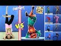 FORTNITE DANCE CHALLENGE in REAL LIFE All Dances