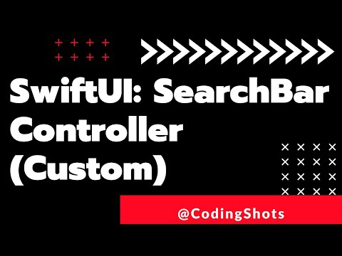 SwiftUISearchBarController #SeachBar #SwiftUI