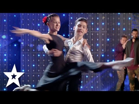 An Emotional Performance from Young Ballroom Dancers | Auditions Week 2 | Românii au talent
