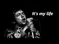 Eric Burdon & The Animals - It's My Life (with lyrics)