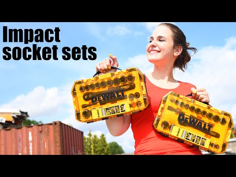 DeWALT impact socket sets