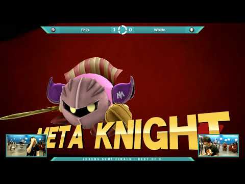 SOS 80 - Losers Semi-Finals - Felix (Meta Knight/Fox) vs Waldo (Samus)