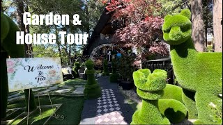 Garden tour and House tour /Garden Ideas/House Design JEANNINE'S FURNITURE & GIFTS #backyardgarden