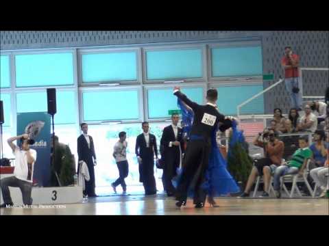 PortDance Open 2012 - I.O Std - solo Quickstep - Edgars Linis & Eliza Ancane