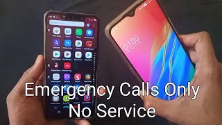 Emergency Calls Only Sim Card Problem & No Service Sim Card Problem