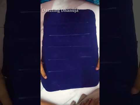 Cotton air pillow for neck, shape: square