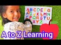 ABC For Toddlers ABC For Kids Alphabets A For Apple B For Boy For Children