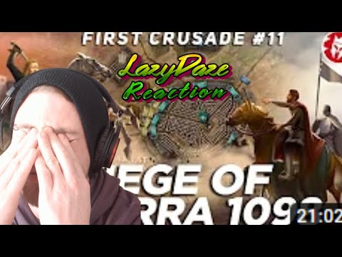 HISTORY FAN REACTION TO Battle that Turned Crusaders into Cannibals - Ma'arra 1098 - First Crusade!