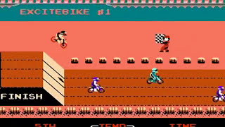 Vs. Excitebike (Famicom Disk System, 1988) – Original Excite Mode Session 🎮
