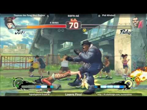 SSF4 AE2012 LOSERS FINALS  - Thomas vs Phil Mitchell - Fight Fighters - Event III