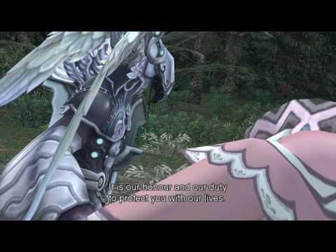 Xenoblade Chronicles HD Cutscene 047   Battle in the Forest   ENGLISH