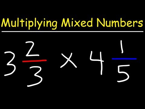 How To Multiply Mixed Numbers Video